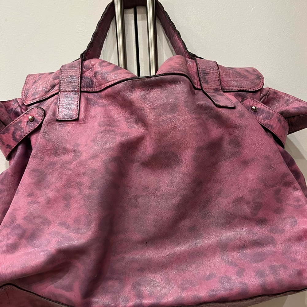 Oversized Mulberry Alexa Pink Leopard Print - Picture 3 of 9